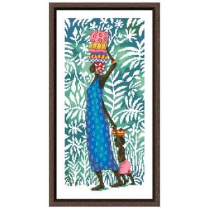 女性のためのアフリカのクロスステッチキット 18ct 14カラット 11カラット キャンバス刺繍 DIY 縫製｜crowdshop