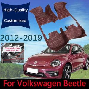 カスタムレザーカーフロアマット 車用ラグ フット...の商品画像