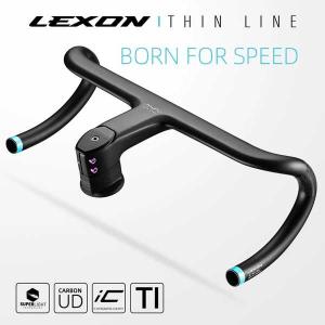 超軽量ロードバイクハンドルバー LEXON-THINライン t1000 カーボンファイバーアクセサリー 28.6mm｜crowdshop