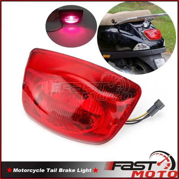 オートバイテールライトテールランプ警告ライト50 125 150 s lxすなわちE3 3v 4t ...