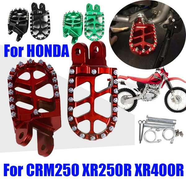 カスタマイズ可能なデザインのオートバイのフットレスト 装飾的なフットレスト honda crm250...