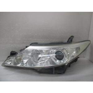 美品 磨き済みトヨタエスティマ ACR50W/ACR55W 純正 HID 左 ヘッド