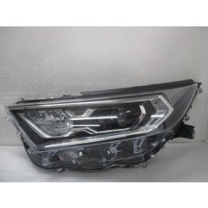 トヨタ RAV4 6AA-AXAH54 左ヘッドライト ヘッドランプ LED 81185-42E00