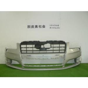 アウディ A8 DBA-4HCREF フロントバンパー 4H0.807.437.F 354534