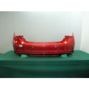 スカイライン DAA-HV37　後期　レッドメタリック系 リアバンパー 85022-6HH-0 38...