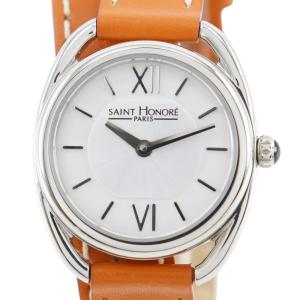 サントノーレ 腕時計 SAINT HONORE made in France 革ベルト アナログ