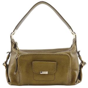 TOD’S トッズ ハンドバッグ カーフ ゴールド レディース【51160415】中古