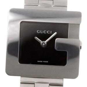 【GUCCI】グッチ 3600L ステンレススチール クオーツ アナログ表示 レディース 黒文字盤 腕時計 腕時計 ファッション通販