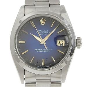 ROLEX ロレックス オイスターパーペチュアル 1500 腕時計 SS 自動巻き メンズ ネイビー文字盤【60310422】中古｜crown78