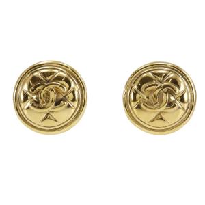 CHANEL（シャネル） ココマーク マトラッセ ヴィンテージ イヤリング