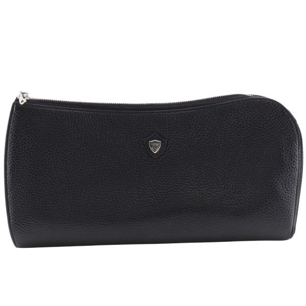 CHAMBORD SELLIER シャンボールセリエ アンジェ クラッチバッグ レザー 黒 メンズ【...