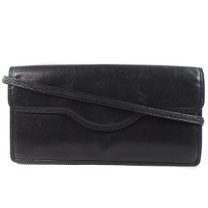 ⭐️極上美品・箱カード付⭐️ PRADA プラダ 二つ折り財布 サフィアーノ 黒財布 PRADA（プラダ） 極 美品 箱付き ロゴ 金具 サフィアーノ クロコ型押し