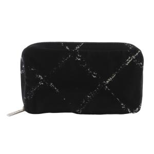 CHANEL シャネル トラベルライン ジュエリーケース A11824 ポーチ ナイロン 黒 レディース【I111526060】中古