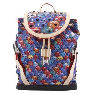 Christian Louboutin クリスチャンルブタン エクスプローラーファンクバックパック リュック・デイパック マルチカラー【I111526121】中古
