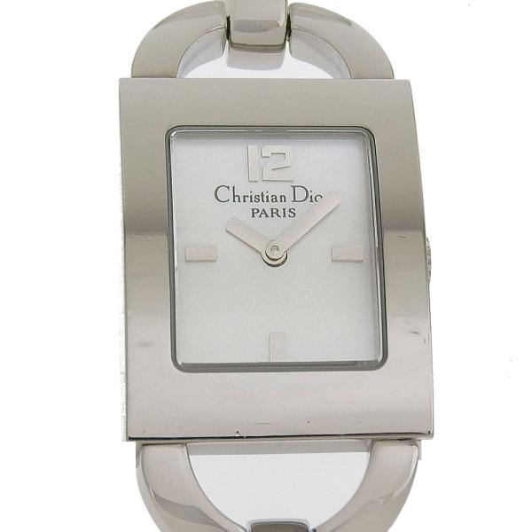 Dior ディオール マリス D78-109 腕時計 SS クオーツ アナログ表示 レディース ホワ...