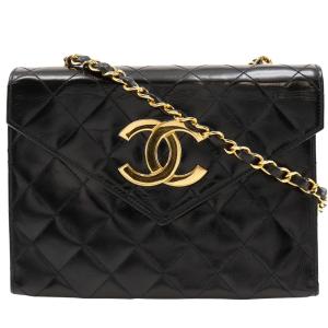 シャネル CHANEL ココマークカメラバッグ 24番台 シルバー・ブラック パテントレザー レディース ショルダーバッグ CHANEL（シャネル） ココマークカメラバッグ 24番台 シルバー