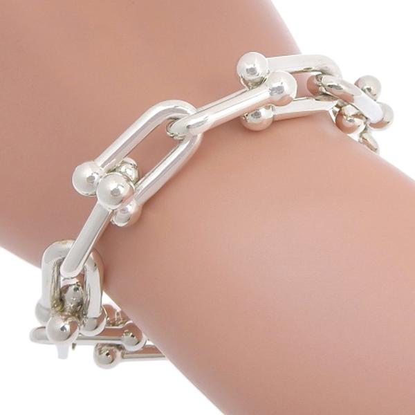 TIFFANY&amp;Co. ティファニー ハードウェア ラージリンク ラージ 16リンク ブレスレット ...