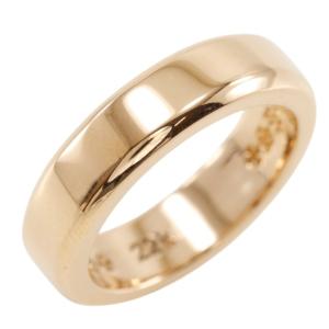 CHROME HEARTS クロムハーツ ウエディング バンド フラット WDDNG BND FLAT 6MM リング・指輪 K22ゴールド 約0.8g ユニセックス【I170226015】中古