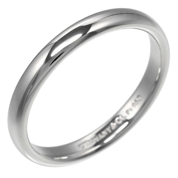 ティファニー リング フォーエバー ウェディング クラシックバンド 18号 指輪 3mmモデル Pt...