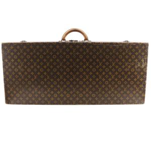 LOUIS VUITTON ルイ・ヴィトン アンティーク トランク モノグラムキャンバス 茶 ユニセックス【I190225010】中古
