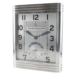 JAEGER-LECOULTRE ジャガー・ルクルト 掛時計 掛時計 SS クオーツ スモールセコンド ユニセックス シルバー文字盤【I190225014】中古