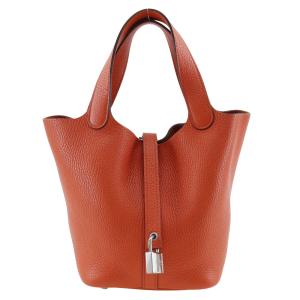 HERMES（エルメス） 極 美品 箱 袋 鍵付き A 刻印 ピコタンロック PM