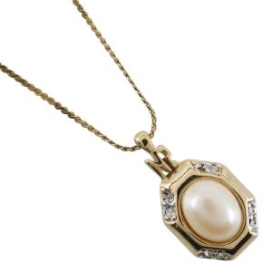 美品 Christian Dior クリスチャンディオール ブローチ メタル ライン