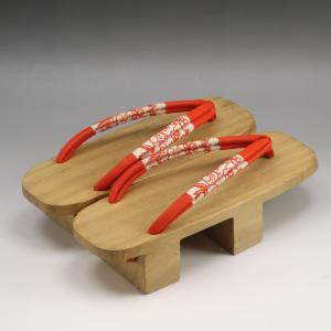 履物 下駄 和装小物 木製 23cm 【長期保...の詳細画像1