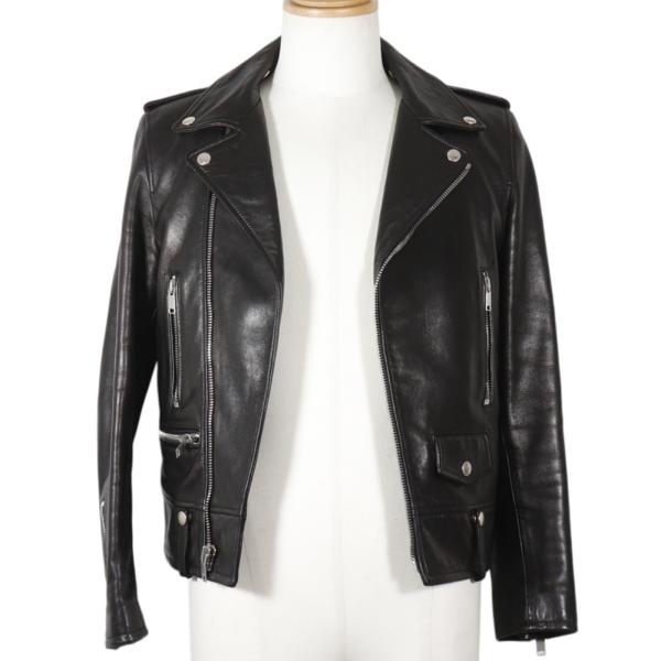 SAINT LAURENT PARIS サンローランパリ 397290 Y5YA1 ライダースジャケ...
