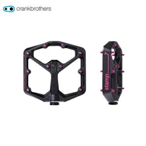 Crankbrothers (クランクブラザーズ)STAMP 7 スタンプ 7　Lサイズ ブラック/ピンク　ペダル｜crowngears