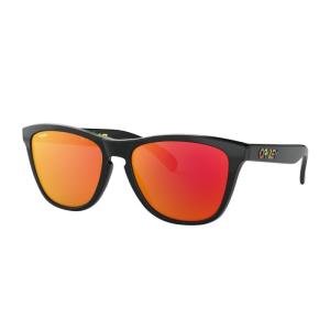 OAKLEY  FROGSKINS ポリッシュドブラック/プリズム ルビー アイウェア