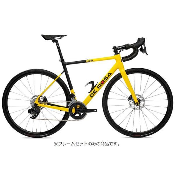 DE ROSA (デローザ) 838 Disc イエロー/マットブラック 54サイズ フレームセット