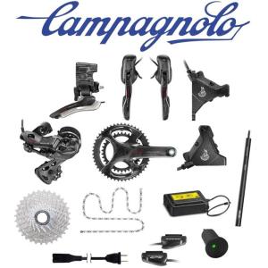 Campagnolo (カンパニョーロ)SUPER RECORD スーパーレコード EPS V4 12S ディスク グループセット｜crowngears