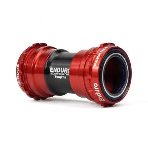 Enduro（エンデューロ）<br>XD-15 Corsa PF30 30mm軸用 レッド ボトムブラケット｜crowngears