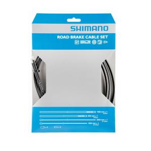 SHIMANO (シマノ) SIL-TEC コーティングブレーキケーブルセット ブラック｜crowngears