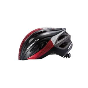 OGK (オージーケー)RECT レクト G-1マットブラックレッド サイズM/L 自転車用ヘルメット
