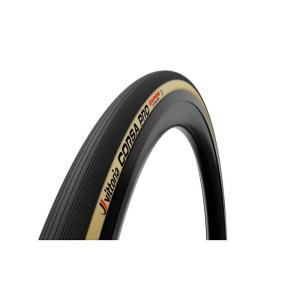 Vittoria (ヴィットリア) CORSA PRO 700x24c ブラック/パラサイド チューブレスレディタイヤ｜crowngears