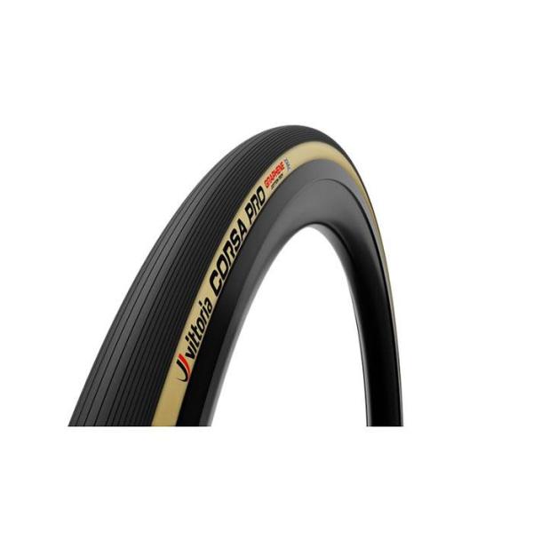 Vittoria (ヴィットリア) CORSA PRO 23-28&quot; ブラック/パラサイド チューブ...