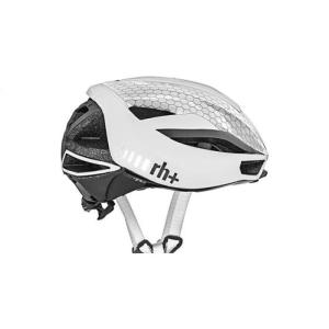 rh+LAMBO EHX6077シャイニーホワイト/マットダークグレーL/XL ヘルメット