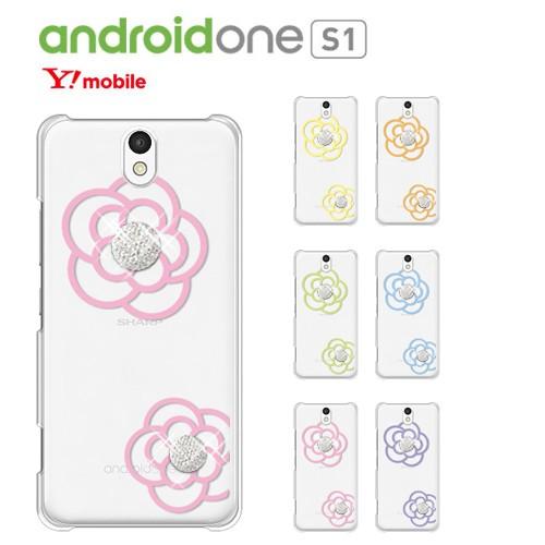 Android OneS1 ケース クリア キャラクター 透明 Y! Mobile Android ...