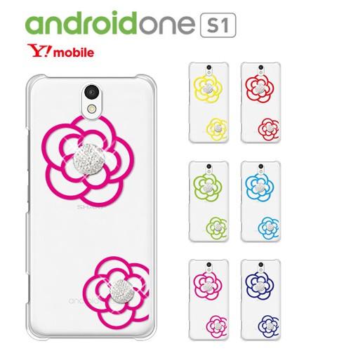 Android OneS1 ケース クリア キャラクター 透明 Y! Mobile Android ...