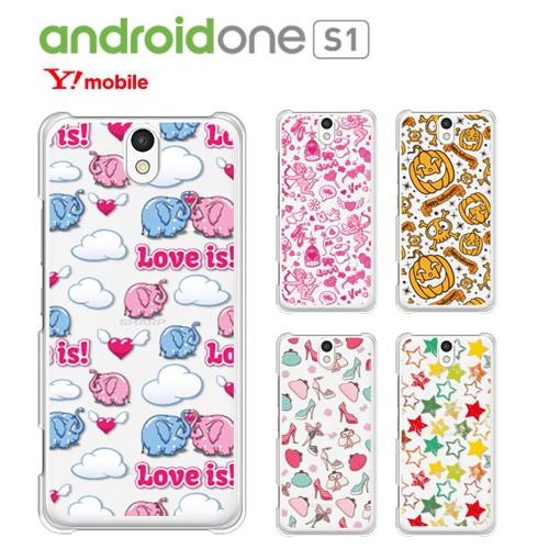 Android OneS1 ケース クリア イラスト 透明 Y! Mobile Android On...
