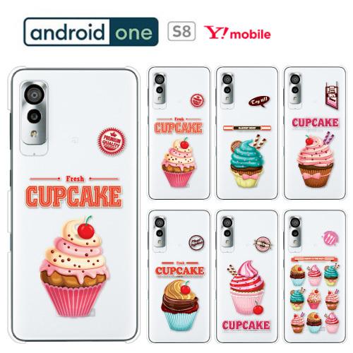Android One S8 ケース クリア イラスト 透明 Android One S8 カバー ...