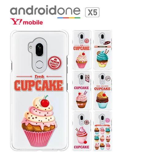 Android One X5 ケース クリア イラスト 透明 Y! Mobile One X5 カバ...