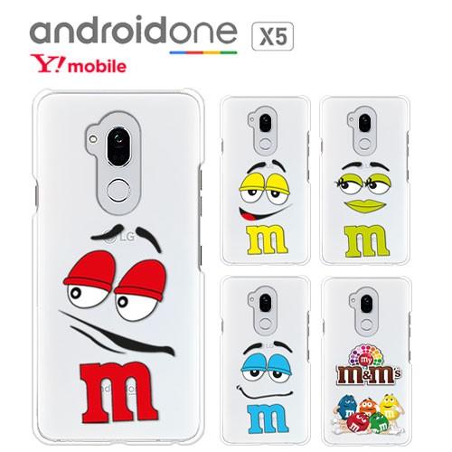 Android One X5 ケース クリア キャラクター 透明 Y! Mobile One X5 ...