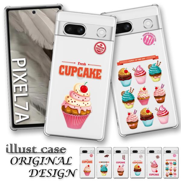 ピクセル8aケース スマホ カバー クリア イラスト GooglePixel8a スマホケース Pi...