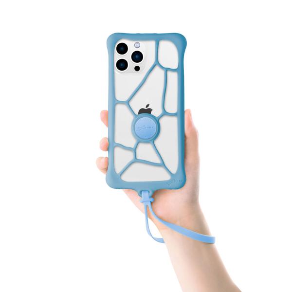 iPhoneもアンドロイドもこれ一つ！バンパー型マルチスマホケース BoneCollection B...