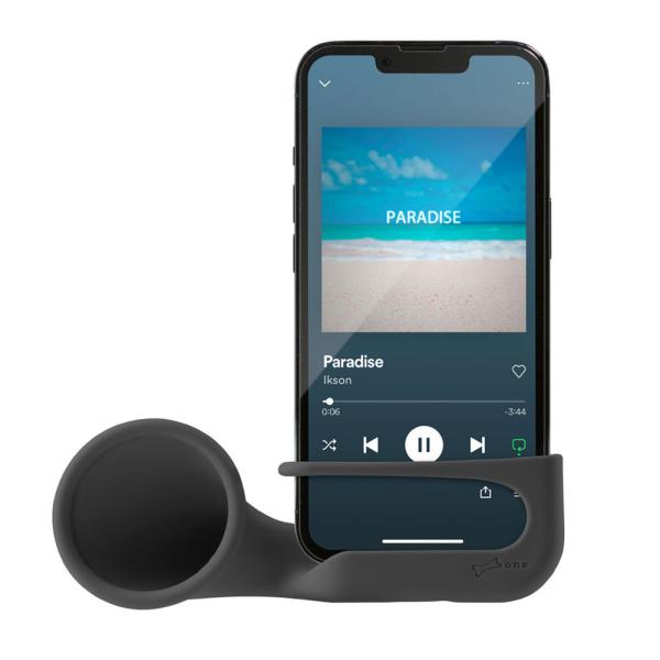 スピーカー 機能搭載 スマホスタンド Bone Phone Horn Stand スマホの音量を最大...