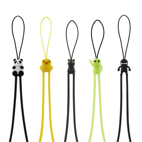 可愛くて丈夫なシリコン製ストラップ Bonecollection ボーン SGS認証 無毒シリコン ...