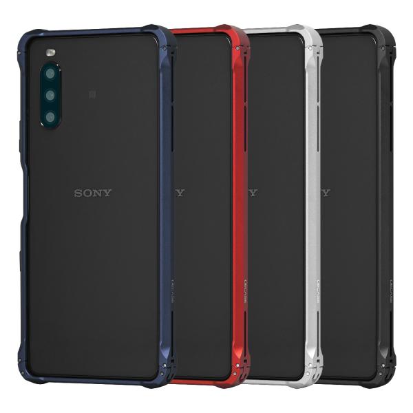 DECASE Xperia 10 III (Lite) アルミニウム バンパー 取付工具不要 ケース...